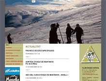 Tablet Screenshot of clubesquigirona.com